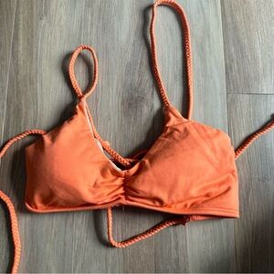 Midori Orange Bikini Top